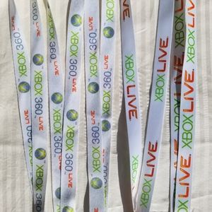 5-Pack XBOX 360 Live Lanyards White -different ver